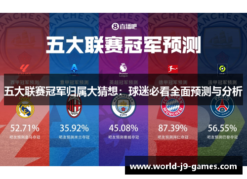 五大联赛冠军归属大猜想:球迷必看全面预测与分析 五大联赛冠军归属大猜想:球迷必看全面预测与分析